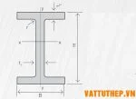 Kich thước thép H sections